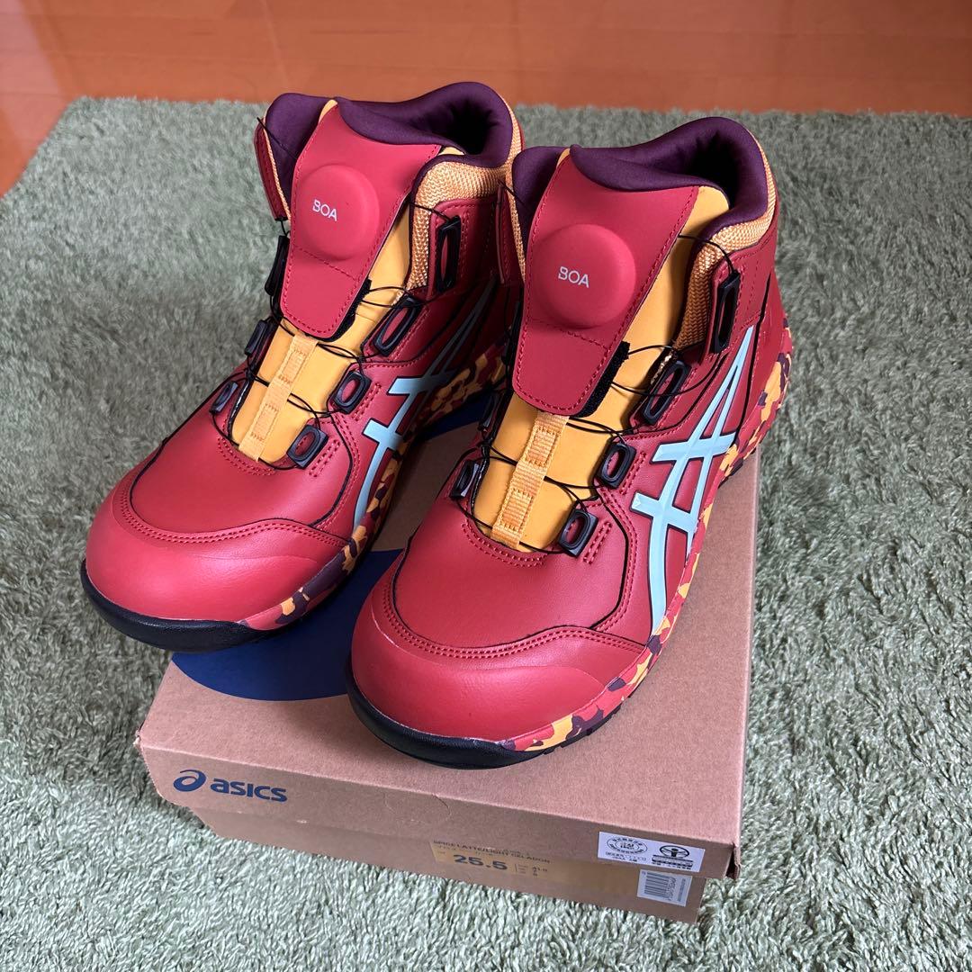 安全靴 ASICS WINJOB CP304 BOA MARBLE 25.5cm