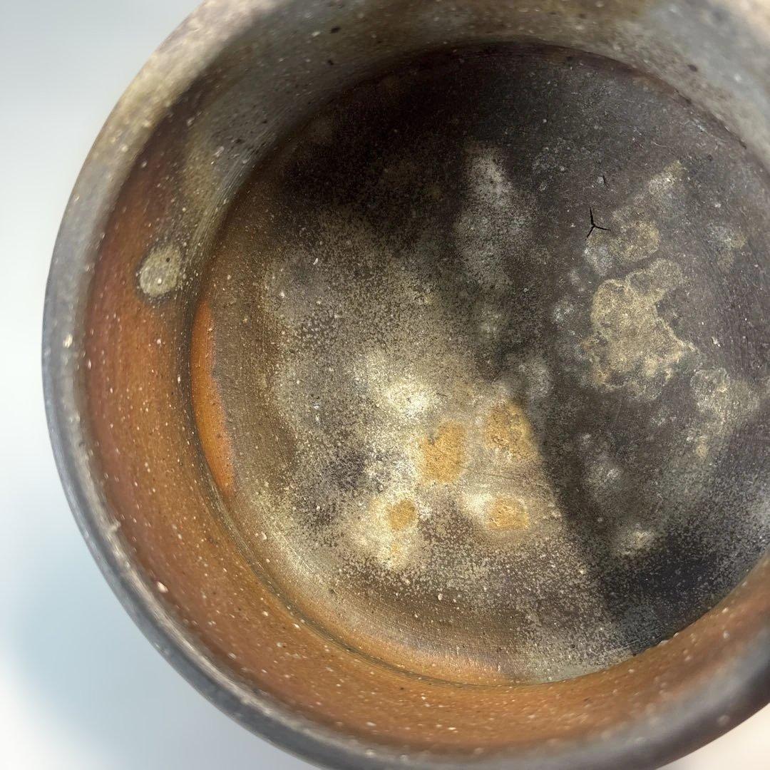 中古品】茶道具 金重道明造 備前焼建水 尋牛斎書付 - メルカリ