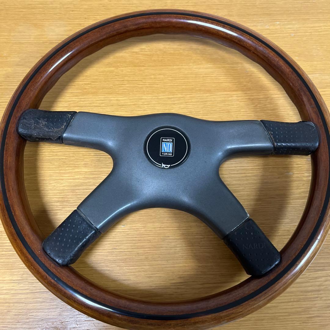 NARDI ナルディ クラシック ウッドステアリング GARA4 36.5㎝ NARDI ナルディ クラシック ウッド＆FETボスキットセット クロスロード