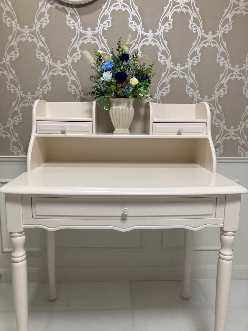 【本日値下げ中】アンティークデスク 収納付き 楽天市場】＼20％オフクーポン引き 枚数限定／楽天20冠達成☆送料無料