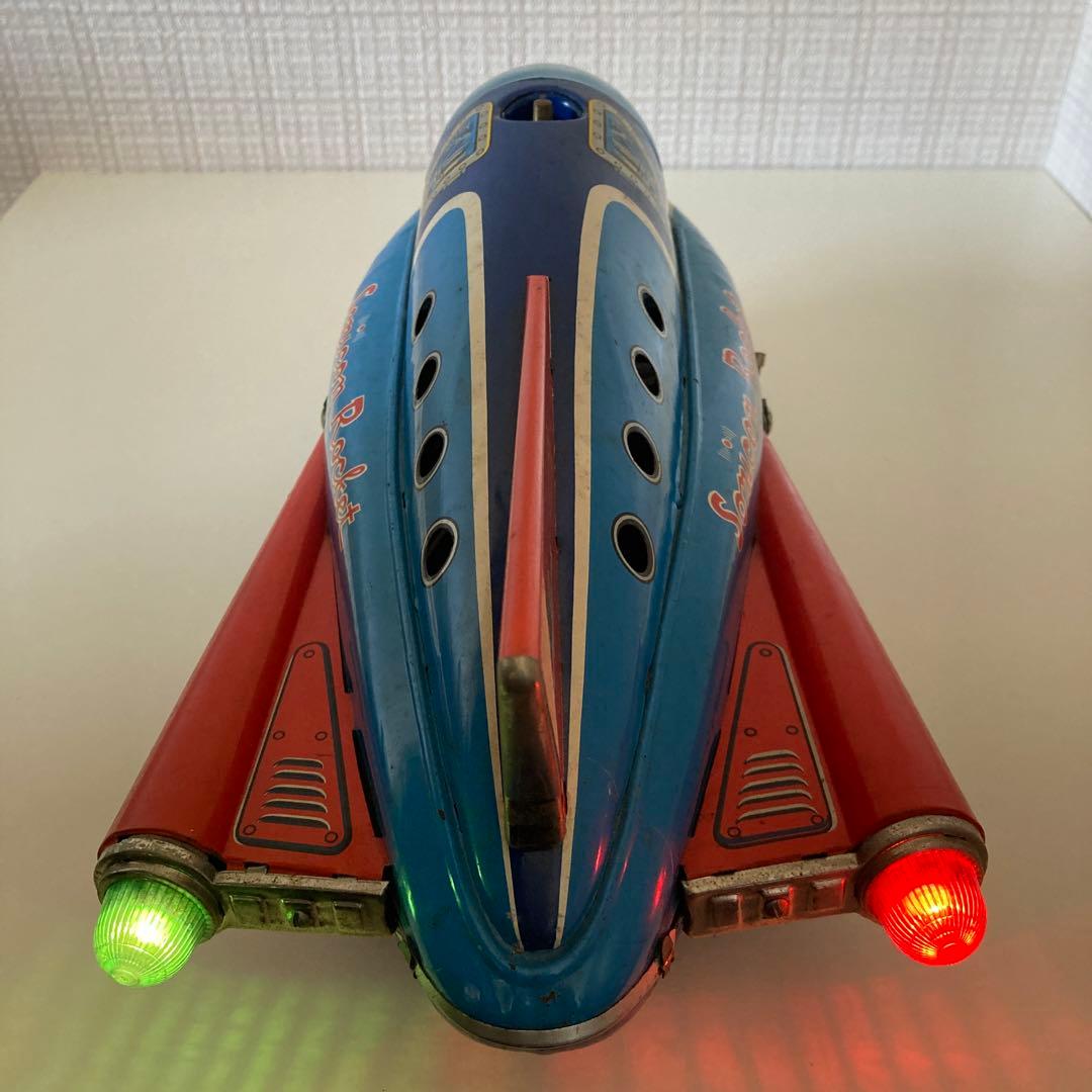 ブリキ ソニコンロケット 希少 おもちゃ 昭和レトロ 増田屋 山下清