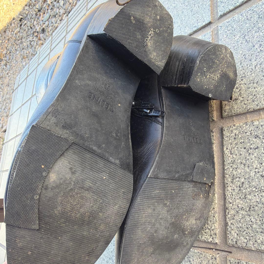 【汚れ傷あり】CELINE セリーヌ 19SS　ブーツ \"JACNO\" 39