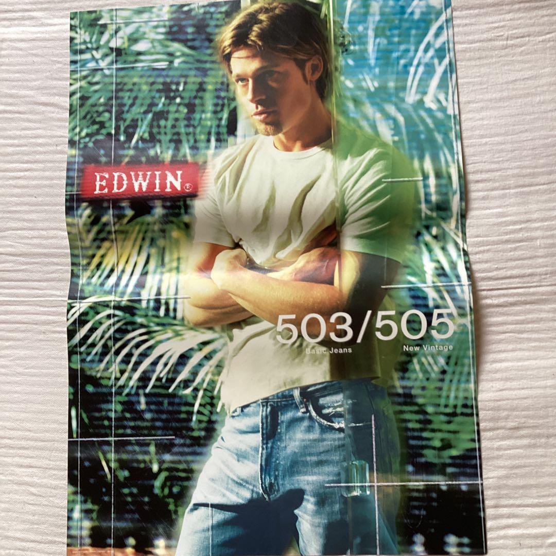 ブラッド.ピット EDWINポスター3枚セット - メルカリ