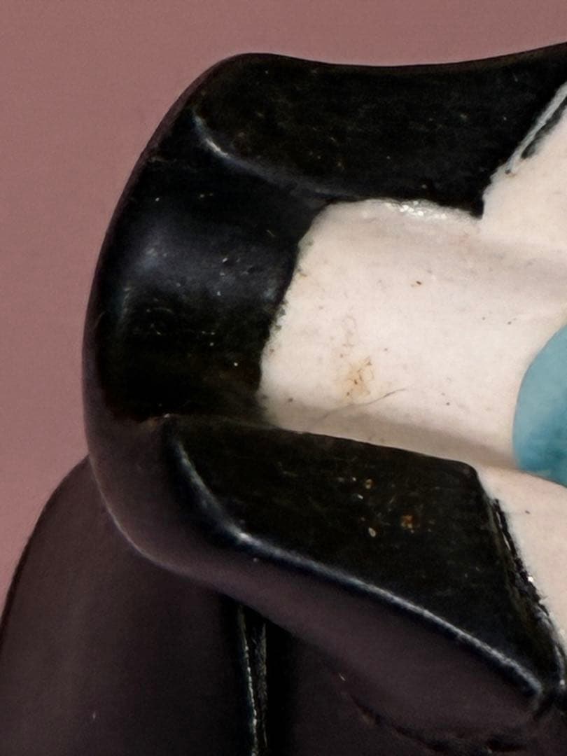 茶道具 喰籠 菓子器 蓋付き 陶芸品 脚付き 水色釉薬 - メルカリ