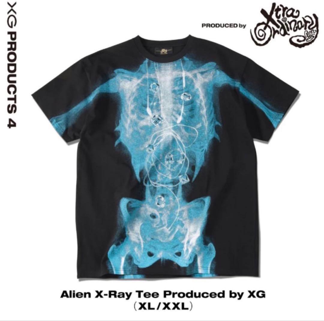 Alien X-Ray Tee Produced by XG（XL） - メルカリ