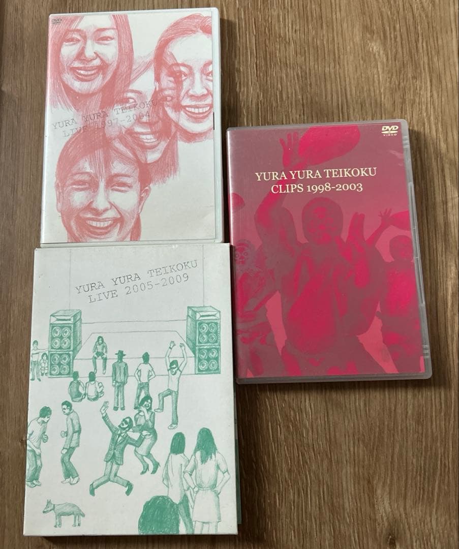 ゆらゆら帝国 DVD 3セット ゆらゆら帝国のライブ・アルバム+DVDボックス、その詳細が明らかに