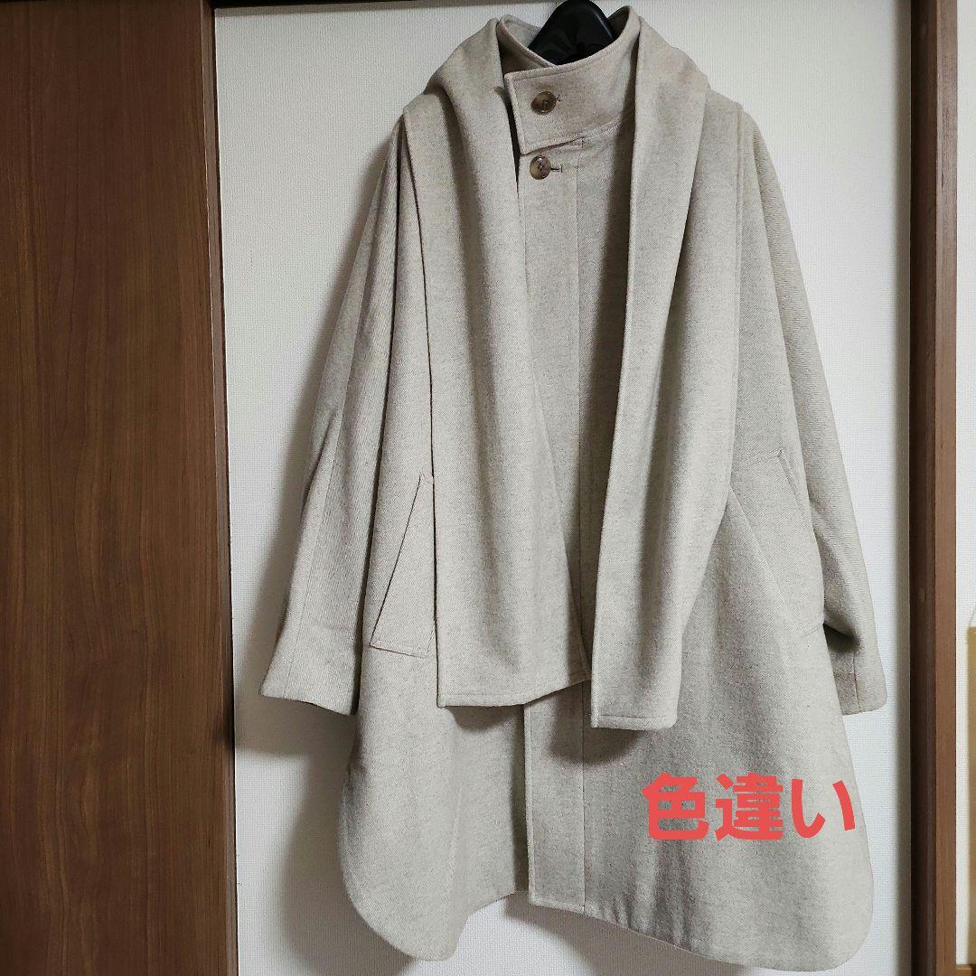 silent 川口春奈 CITEN スタンドカラー ポンチョ silent 川口春奈