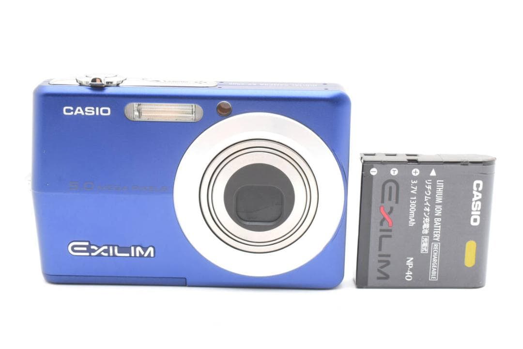 美品 カシオ CASIO EXILIM EX-Z500 ブルー ＃A426 - メルカリ