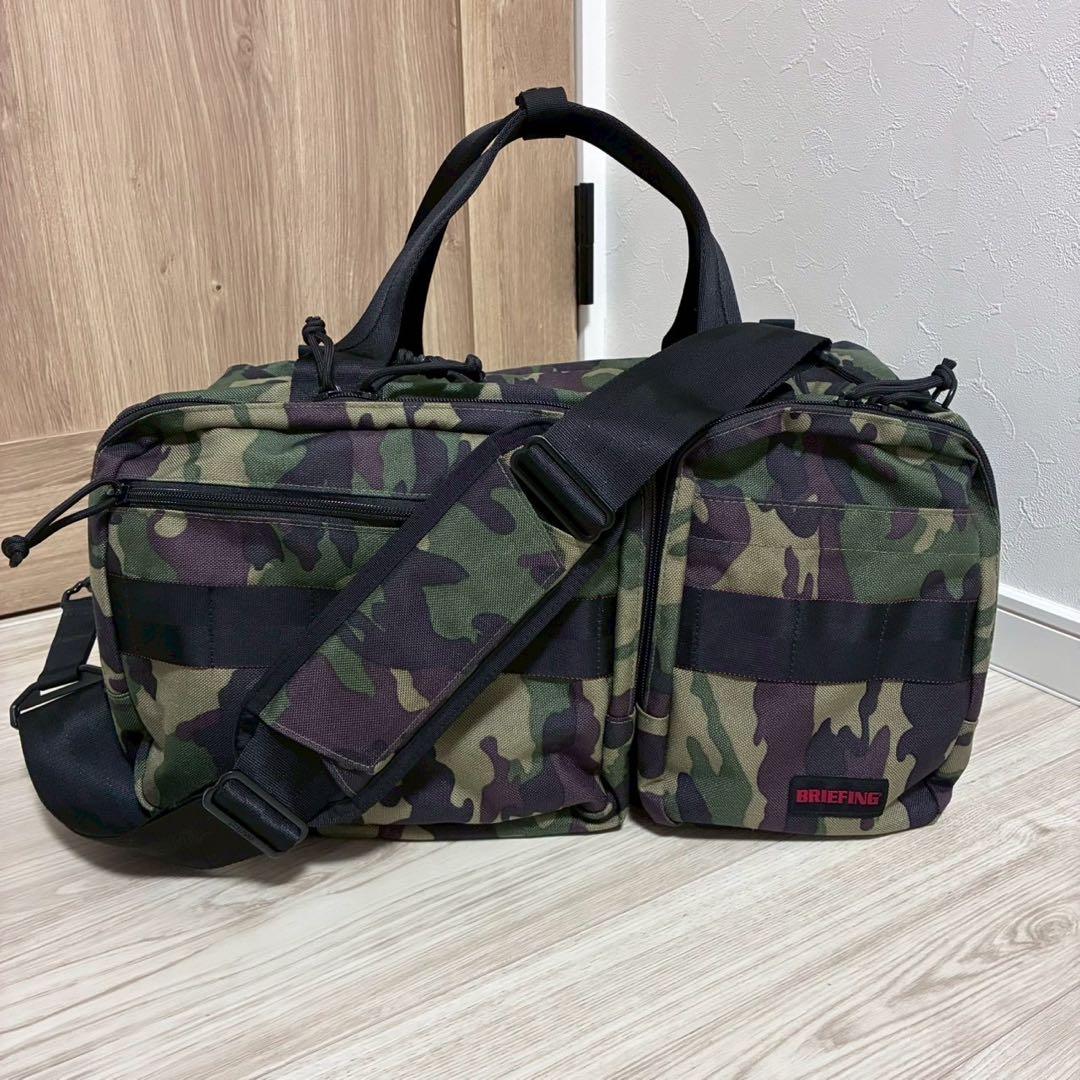BRIEFING CLASSIC CLUB BOSTON ボストンバッグ 迷彩 - メルカリ