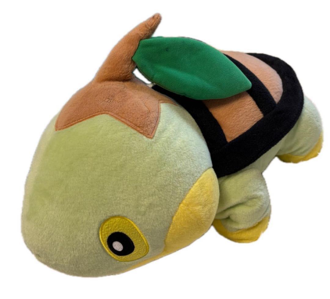 極美品 タカラトミー ポケットモンスター ナエトル 1/1 ぬいぐるみ 等身大