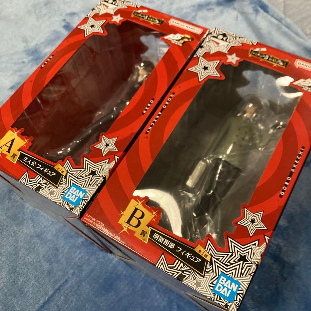 ペルソナ P5R 一番くじ A賞 B賞 主人公 雨宮蓮 吾郎 フィギュア - メルカリ