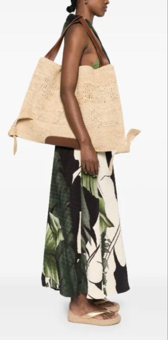 Hereu へリュー cadow カドー ラフィアバッグ 坪田あさみ 新品 - メルカリ