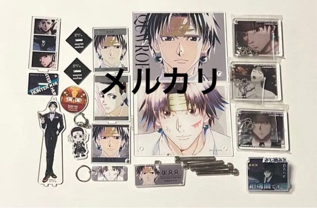 ハンターハンター クロロ アクスタ コロッタ まとめ売り Amazon.co.jp: ハンターハンター H×H アクリルスタンド グッズ