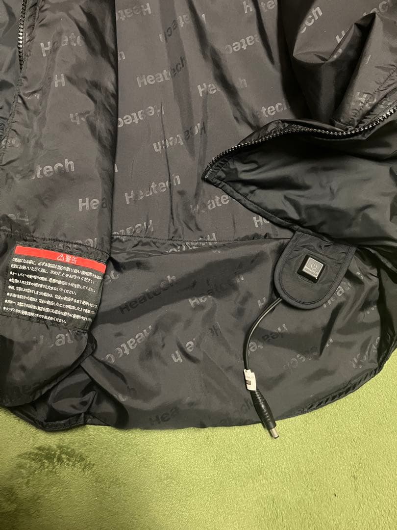 ヒーテック　電熱ジャケット　電熱パンツ　7.0A 上下セット　ヒートマスター