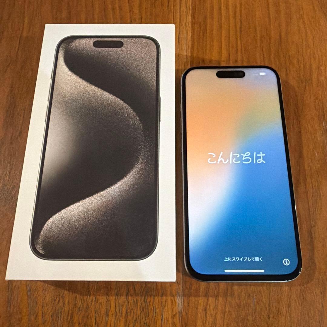 iPhone 15 Pro ナチュラルチタニウム 本体　美品　ケース付き Amazon | 【整備済み品】 Apple iPhone 15 Pro 128GB ナチュラル