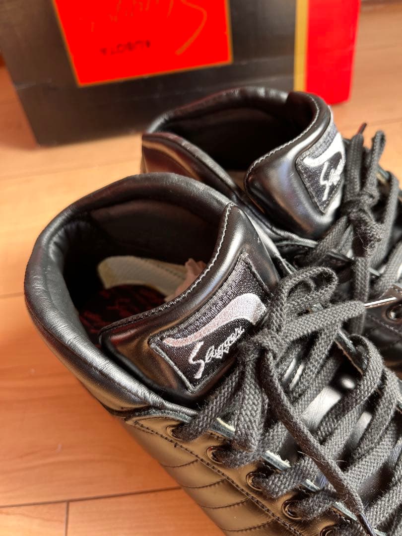 【極美品】久保田スラッガー 野球スパイク 28.0cm 金具 D-163 本革