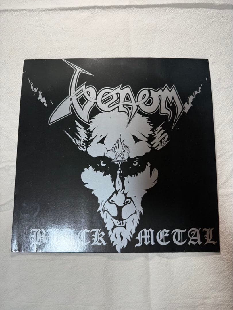 VENOM / BLACK METAL LP 日本盤 - メルカリ