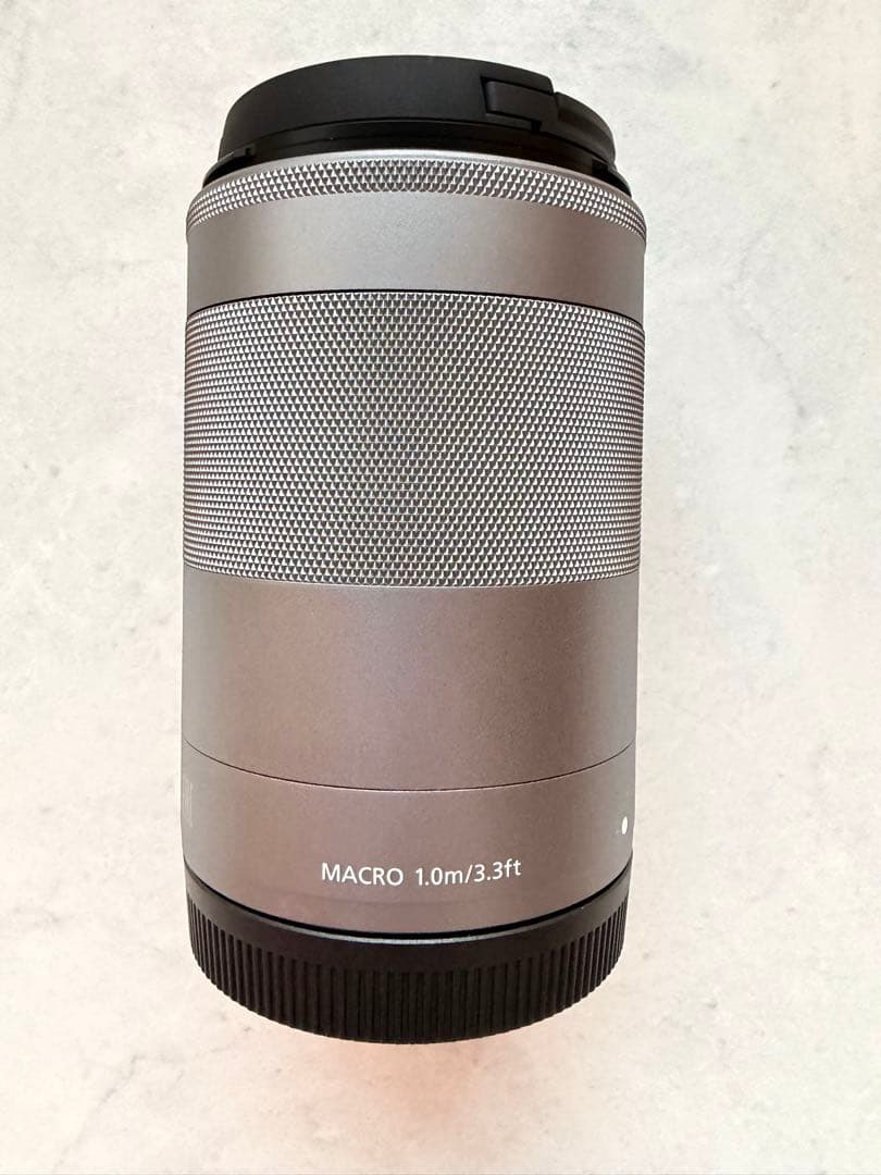 《新品未使用》Canon EF-M 55-200mm ズームレンズ シルバー
