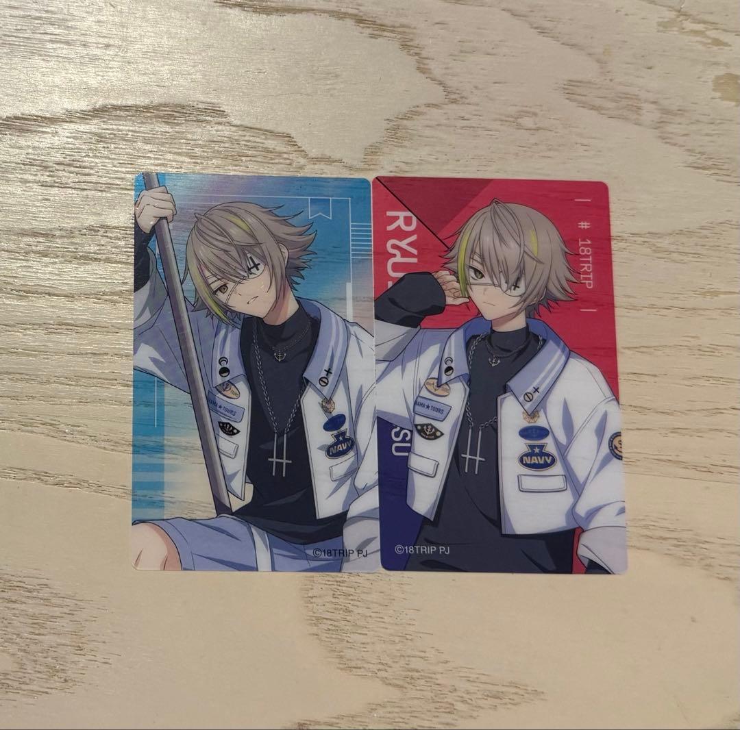 白光琉衣 りゅうい クリアカード トレカ 18TRIP エイトリ - メルカリ