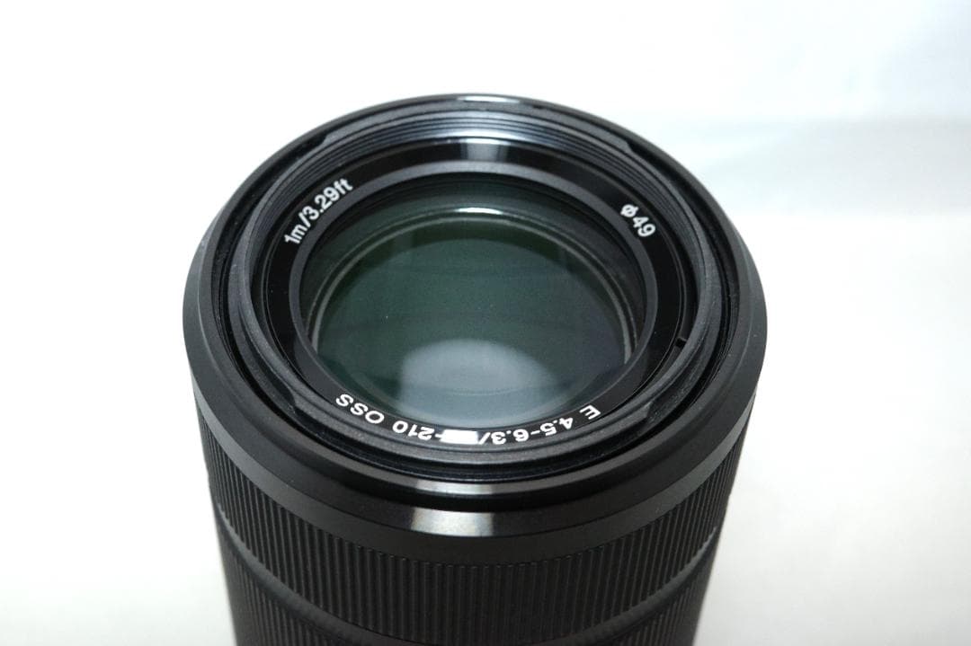 【美品】SONY E 55-210mm F4.5-6.3 OSS ブラック