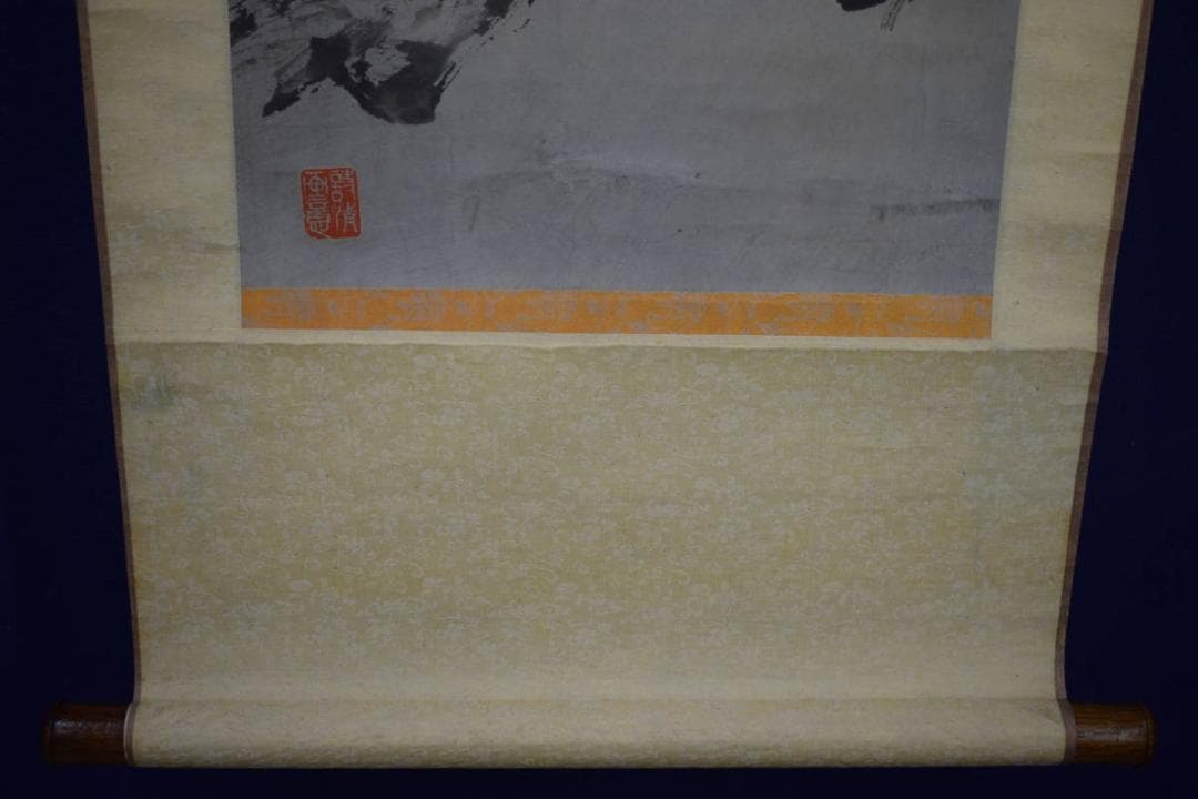 複製/斎白石/斉白石/鷹画賛/工芸/布袋屋掛軸HJ-633 - メルカリ