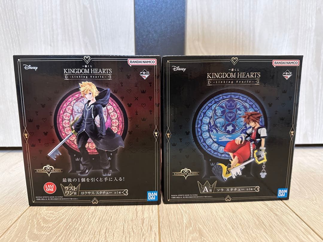 キングダムハーツ一番くじA賞ソララストワン賞ロクサススタチューC賞
