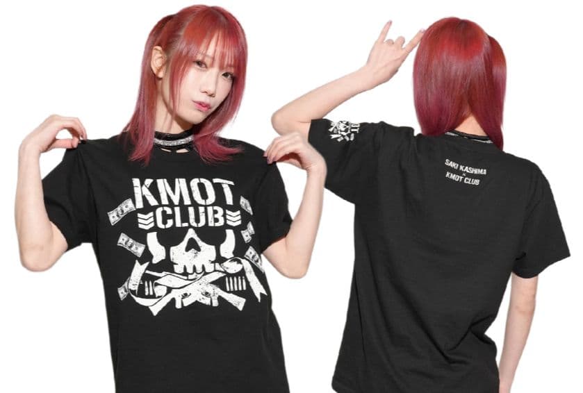 完売品】 スターダム 鹿島沙希 × KMOT CLUB Tシャツ XL - メルカリ