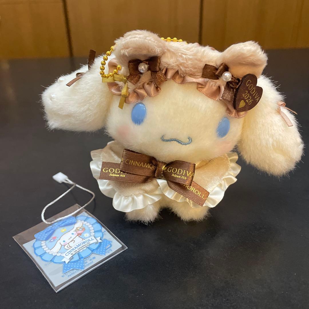 ステッカー付き】 シナモロール サンリオ GODIVA マスコット 2026