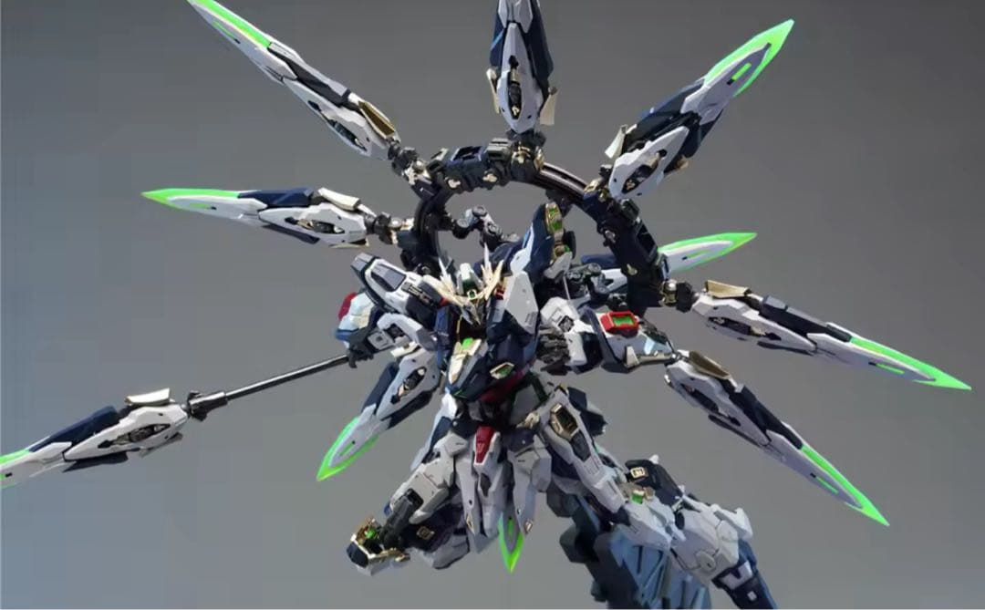 万象聚変 1/100 MG アポカリプス（天啓） プラモデル 鳳凰 LEDセット