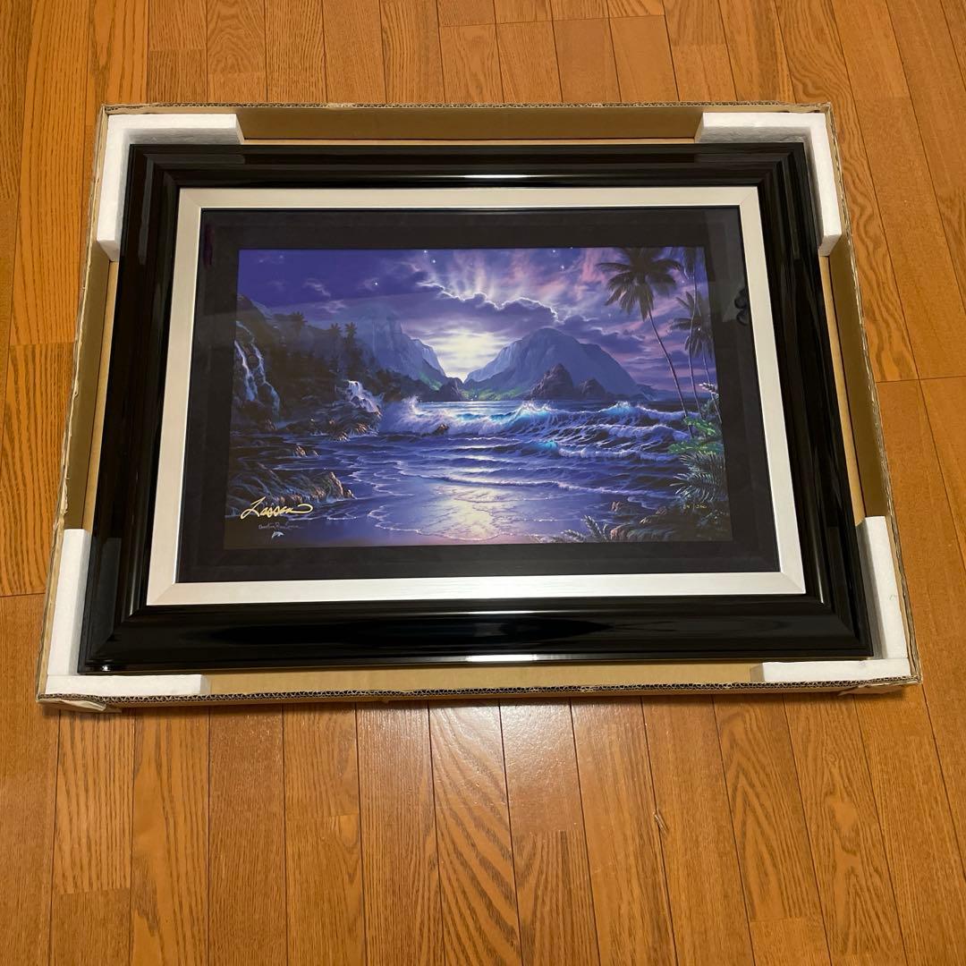 ☆クリスチャンラッセン「パラダイスファウンド」・新品、美品 クリスチャンラッセン・「パラダイスファウンド」・ミクストメディア