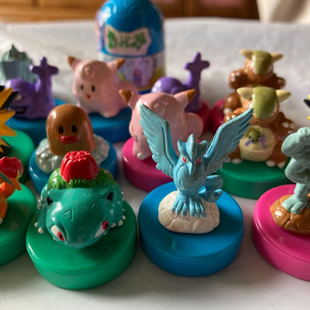 廃盤レトロ 初代ポケモンスタンプフィギュアセット - メルカリ