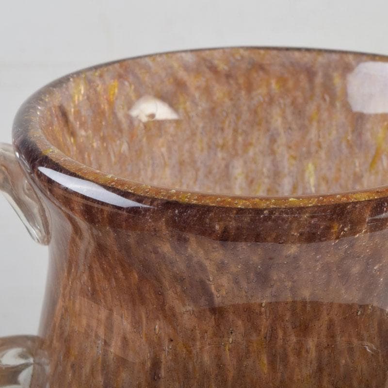 chika613 様専用 岩田藤七作 黄地 耳付花瓶 花生 共箱 N 9177A - メルカリ