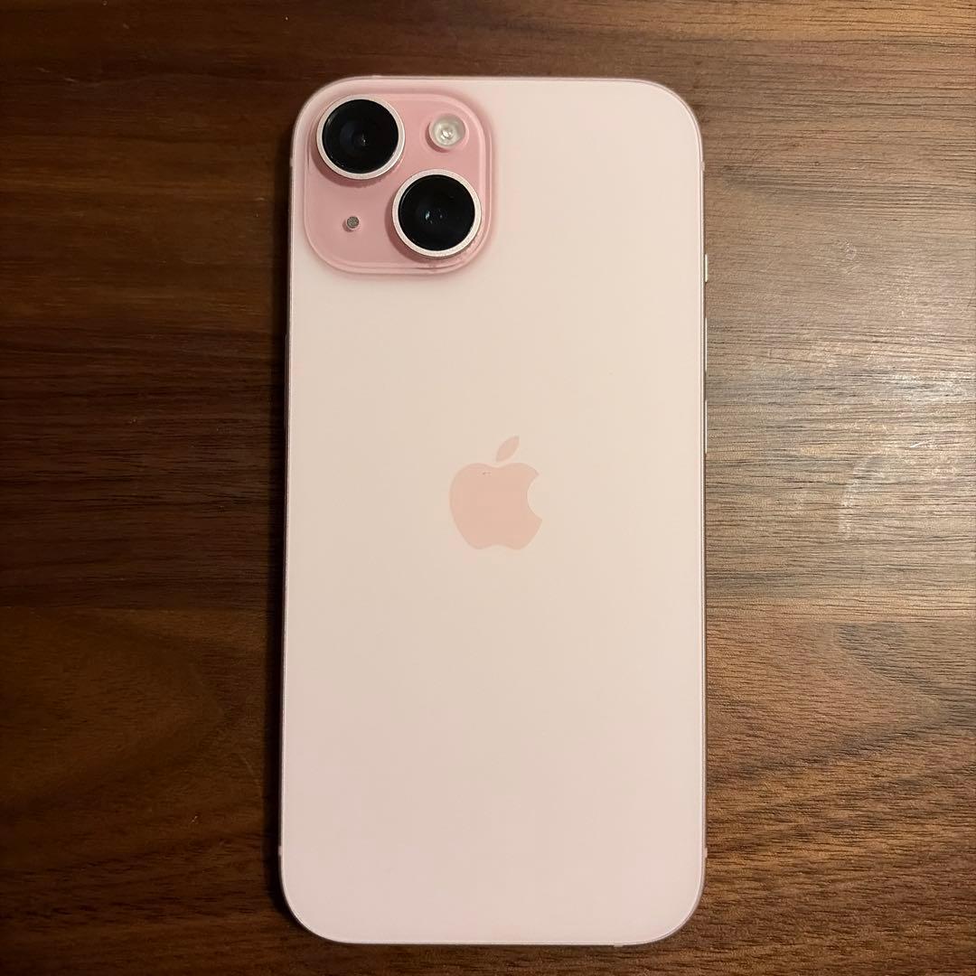 iPhone 15 ピンク 256GB SIMフリー【美品】 - メルカリ