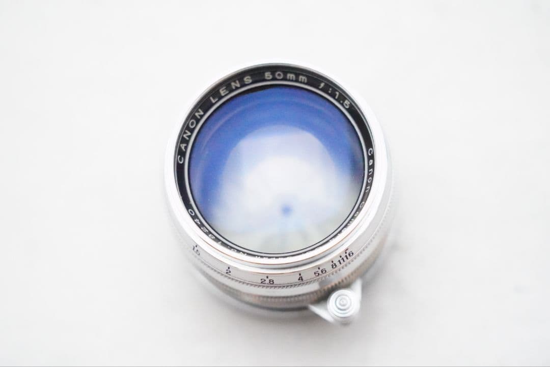 ☆作例あり☆ キャノン レンズ 50㎜ F=1:1.5 L39マウントレンズ