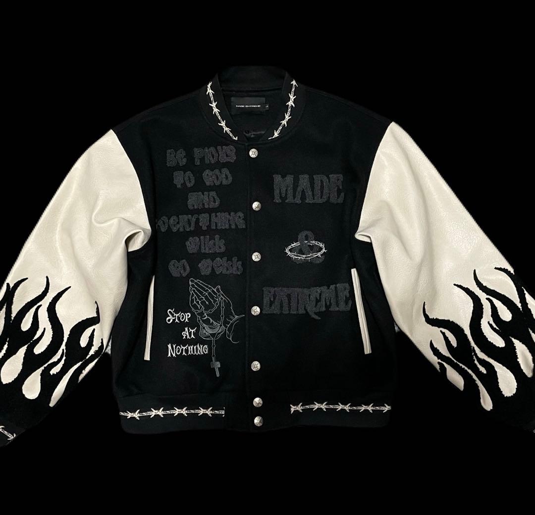 Mismatch NYC APE レザー スタジャン y2グランジ