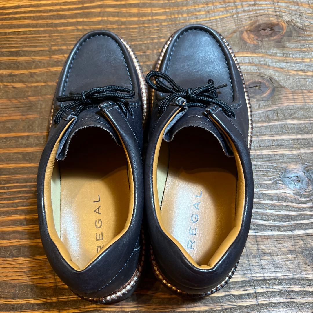 美品❯REGALスムースレザー チロリアンシューズ