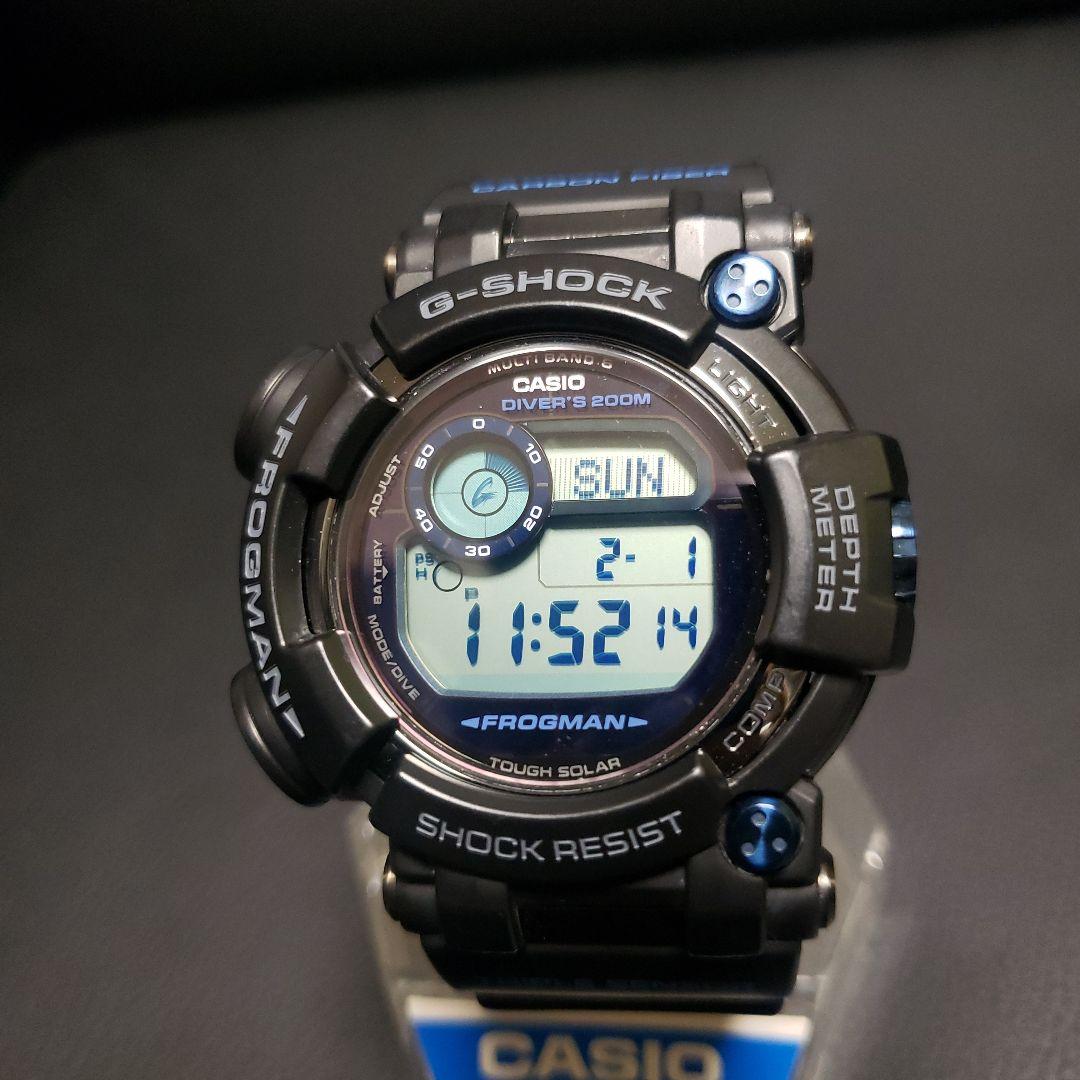 ★美品 MASTER OF G★frogman GWF-D1000B GWF-D1000B-1JF | CASIO
