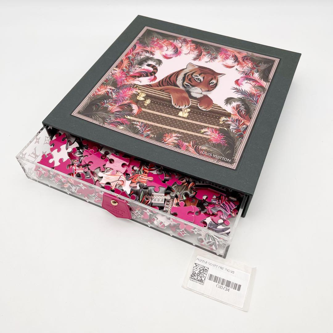 ルイヴィトン パズル・スコット ジグソーパズル 虎 モノグラム 2022
