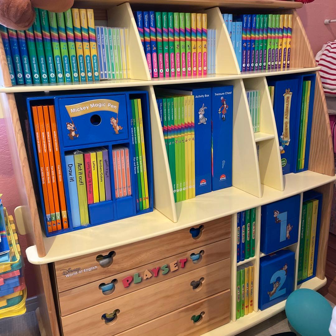 フルセット未開封有】値下げ☆DWE⭐︎ディズニー英語システム ワールド