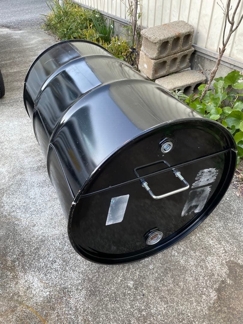 ドラム缶風呂 横置きタイプ すのこ付き 蓋あり - メルカリ