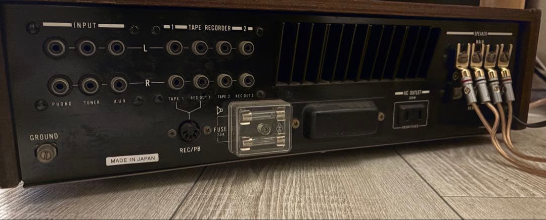 ソニー プリメインアンプ TA-1055A 動作確認済 取説 音響機器