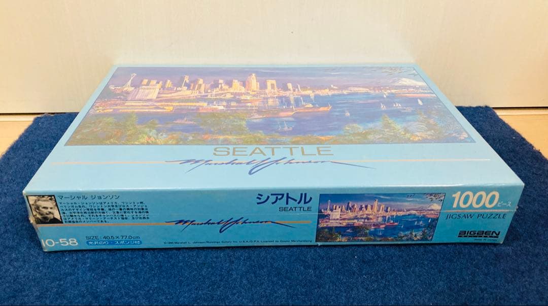 新品未開封】 シアトル マーシャル・L・ジョンソン ジグソーパズル