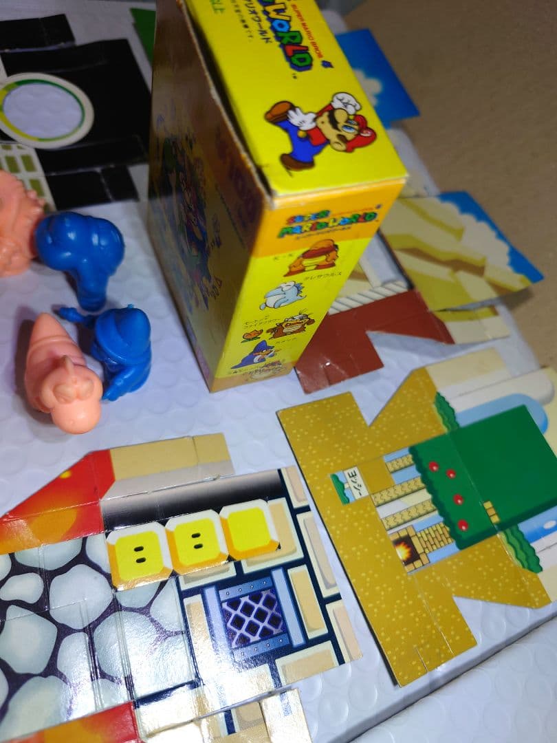 1991年 スーパー マリオ ワールド ジオラマ カードセット 当時物