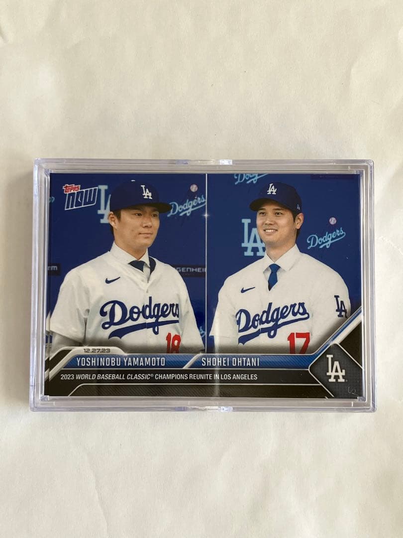 20枚セット】大谷翔平 山本由伸入団会見 カード 2023【24時間限定発売】