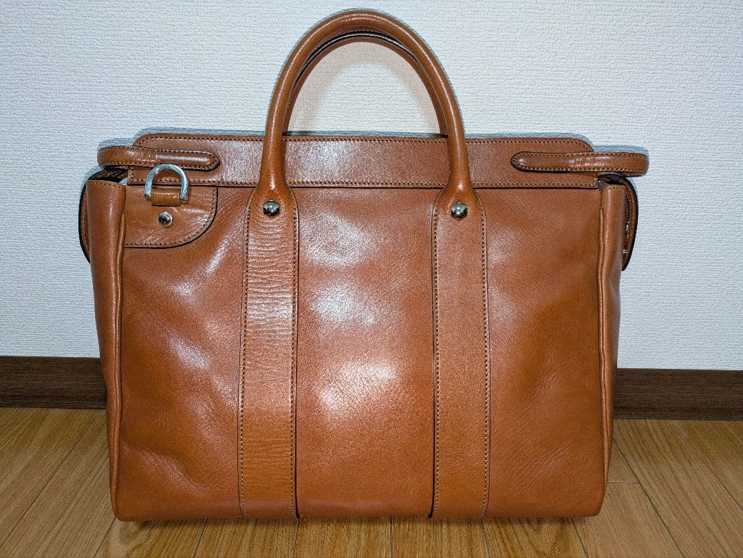 万双 双鞣和地 トートブリーフ