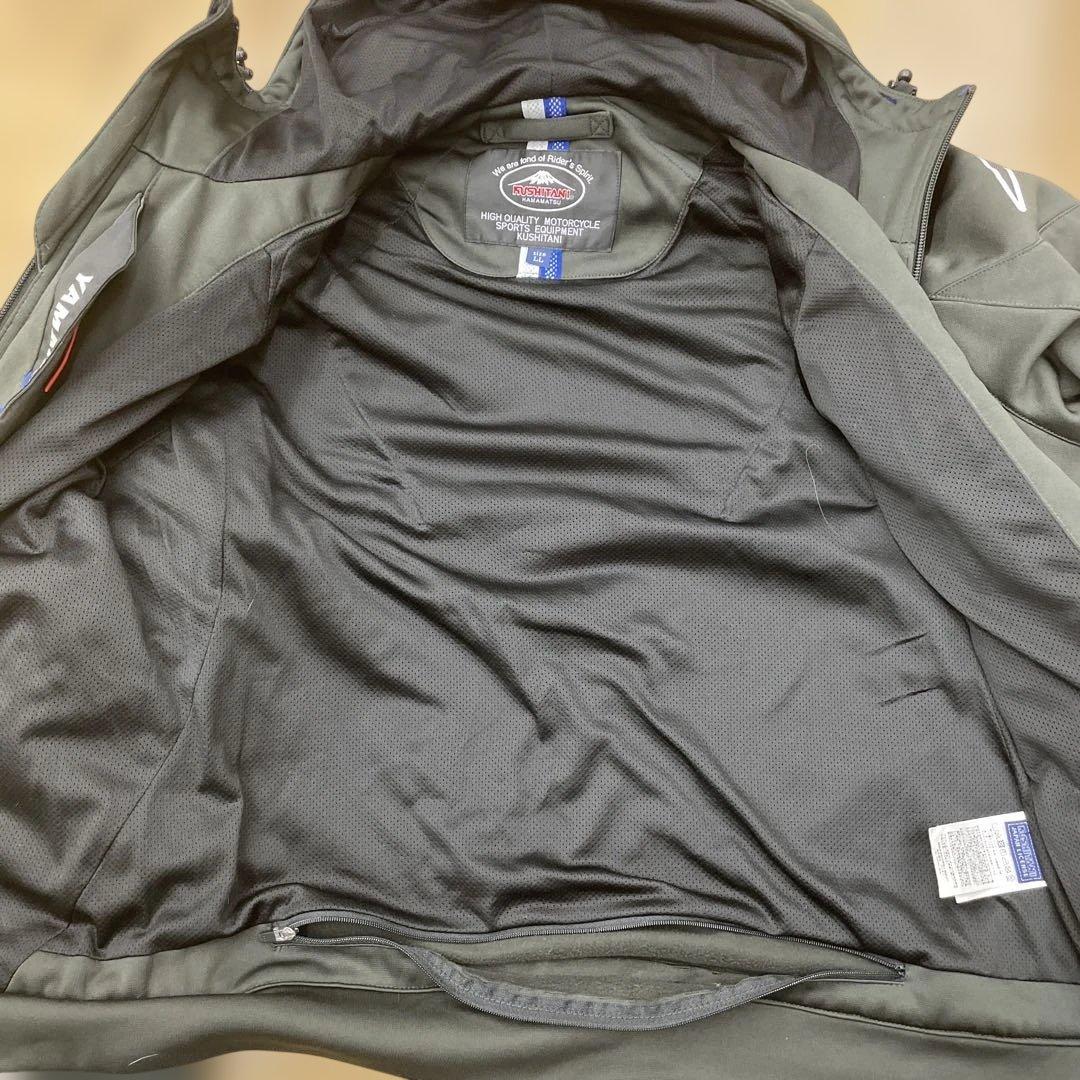 KUSHITANI クシタニ YAMAHA限定 ベクトルパーカージャケット LL - メルカリ