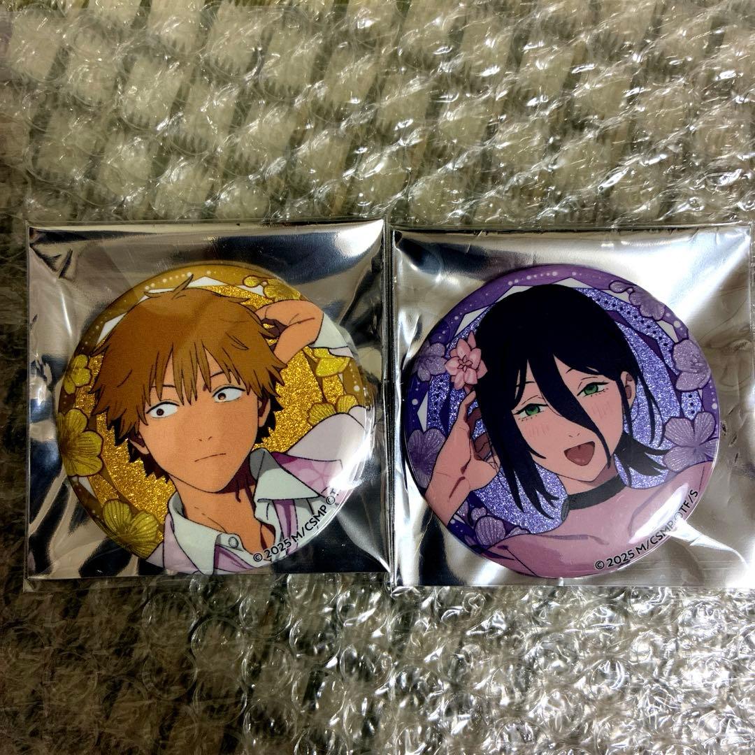 チェンソーマン プリンスホテル グリッター缶バッジ レゼ デンジ