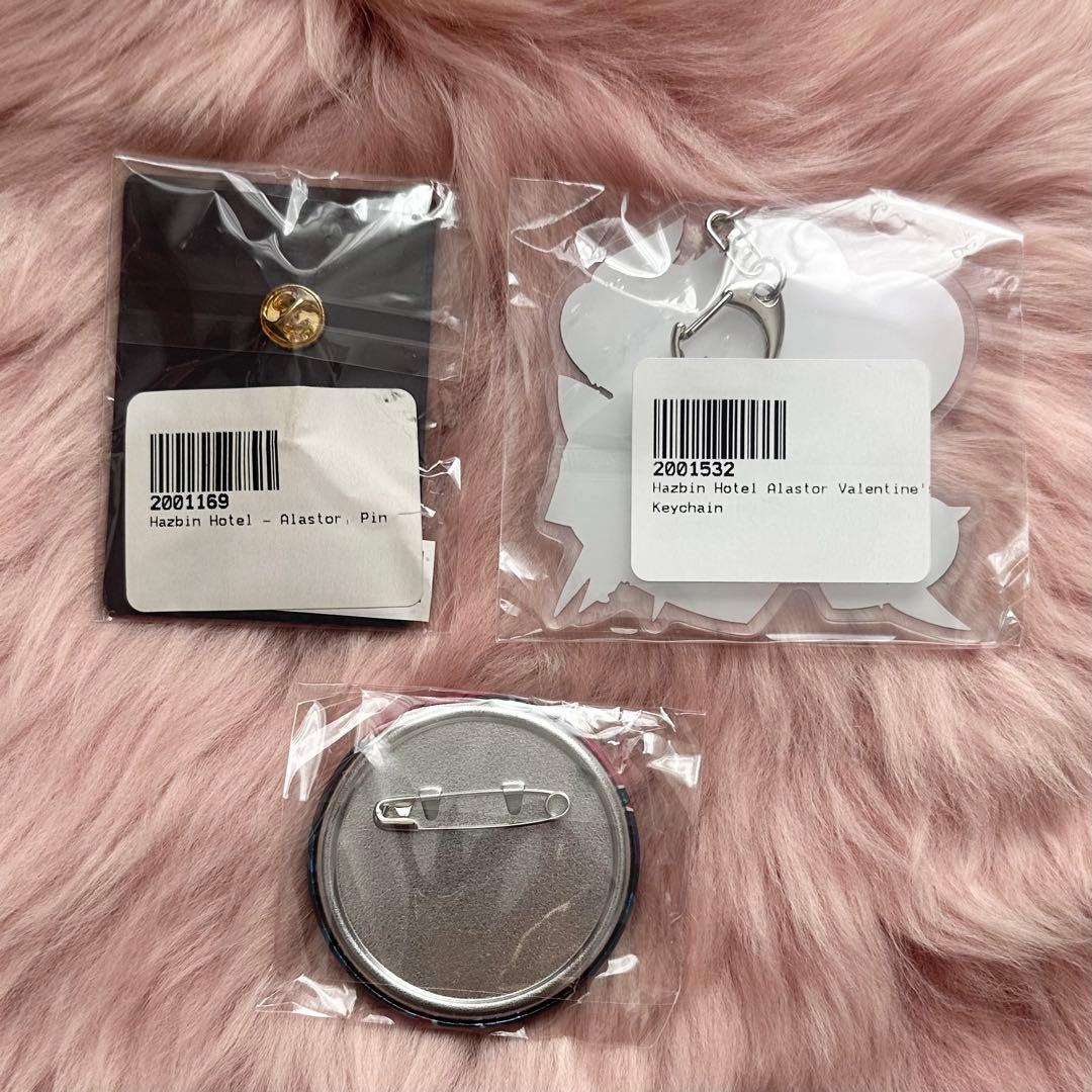 正規品•最安値】ハズビンホテル アラスター バレンタイン キーチェーン