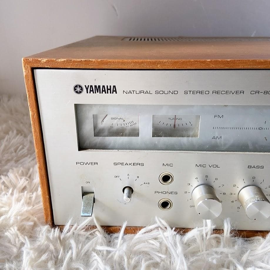 YAMAHA CR-800 ステレオレシーバー ナチュラルサウンド - メルカリ