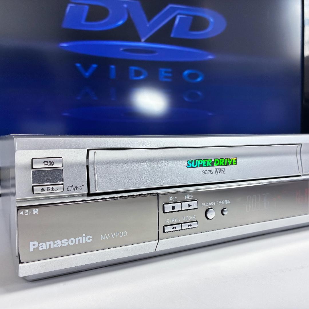 完動品】 パナソニック DVD VHS 一体型 ビデオデッキ NV-VP30 - メルカリ